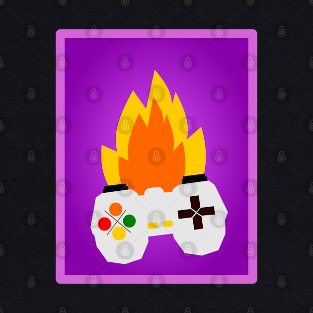 Gaming Vibes fire game by jaml-12